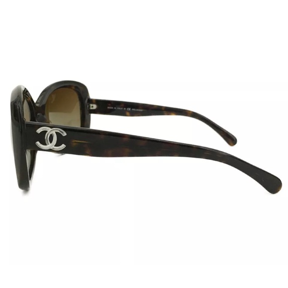 CHANEL 5183 CC Logo Eyewear Sunglasses Brown - Picture 2 of 7